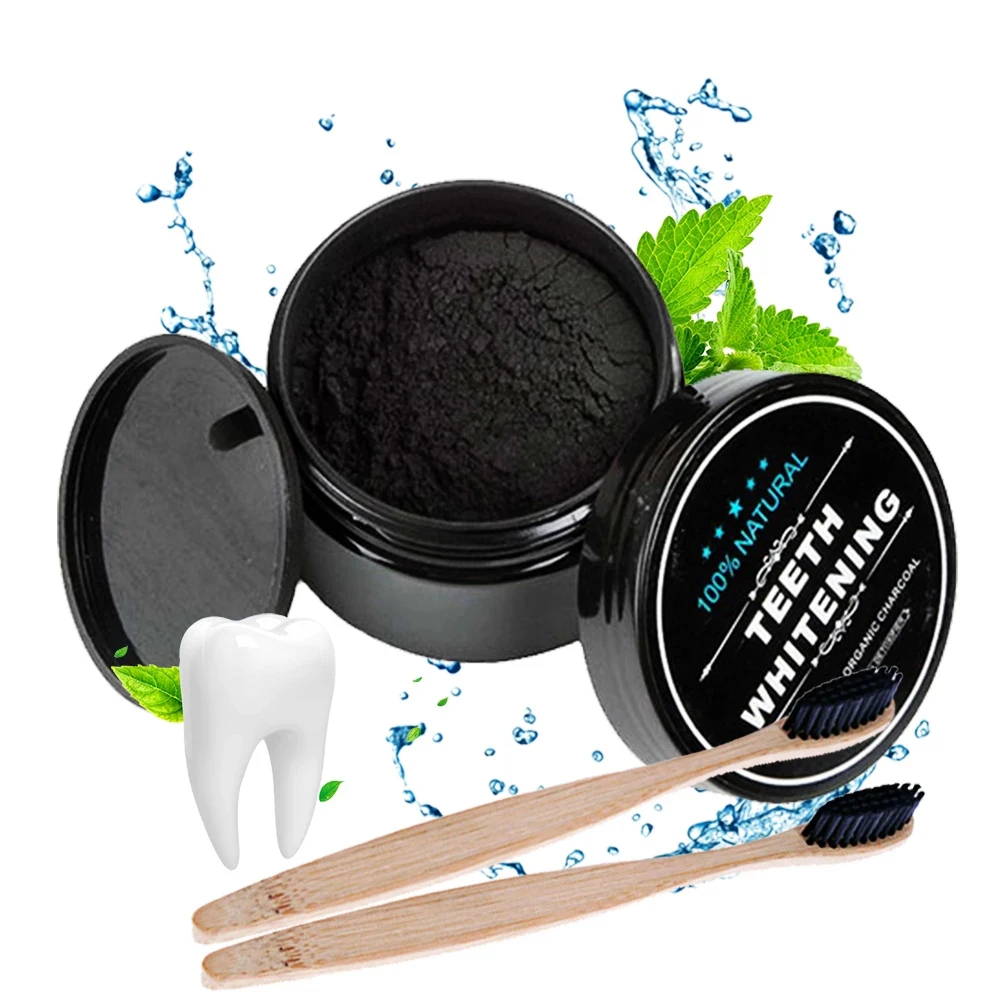 

30g Teeth Whitening Oral Care Charcoal Powder Natural Activated Charcoal Teeth Whitener Powder Oral Hygiene Dental Tooth Care