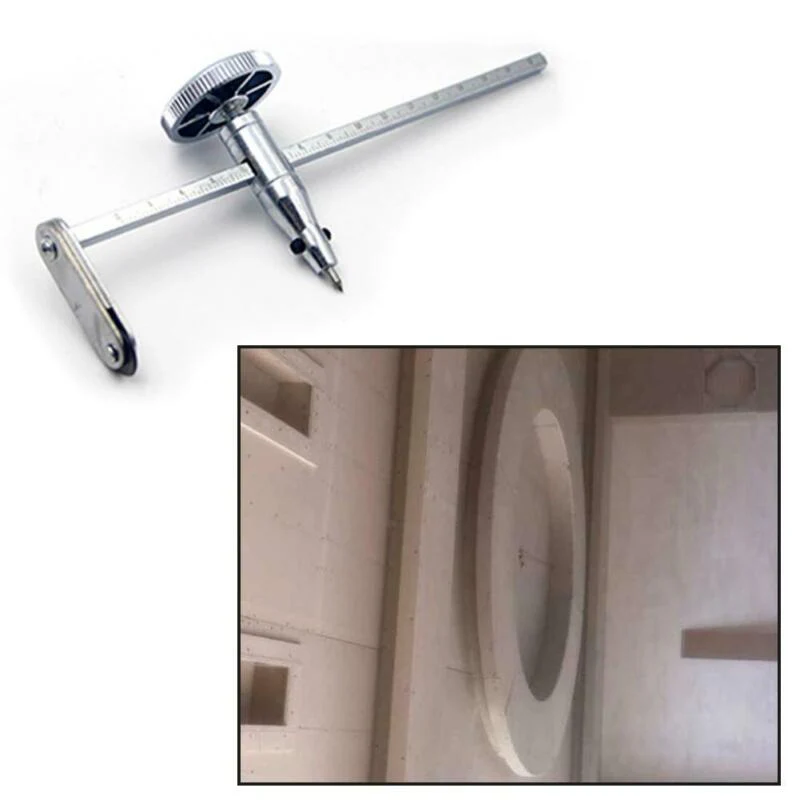 

Gypsum Board Cutting Drill Screw Knobs Drywall Steel Circular Tool High Quality