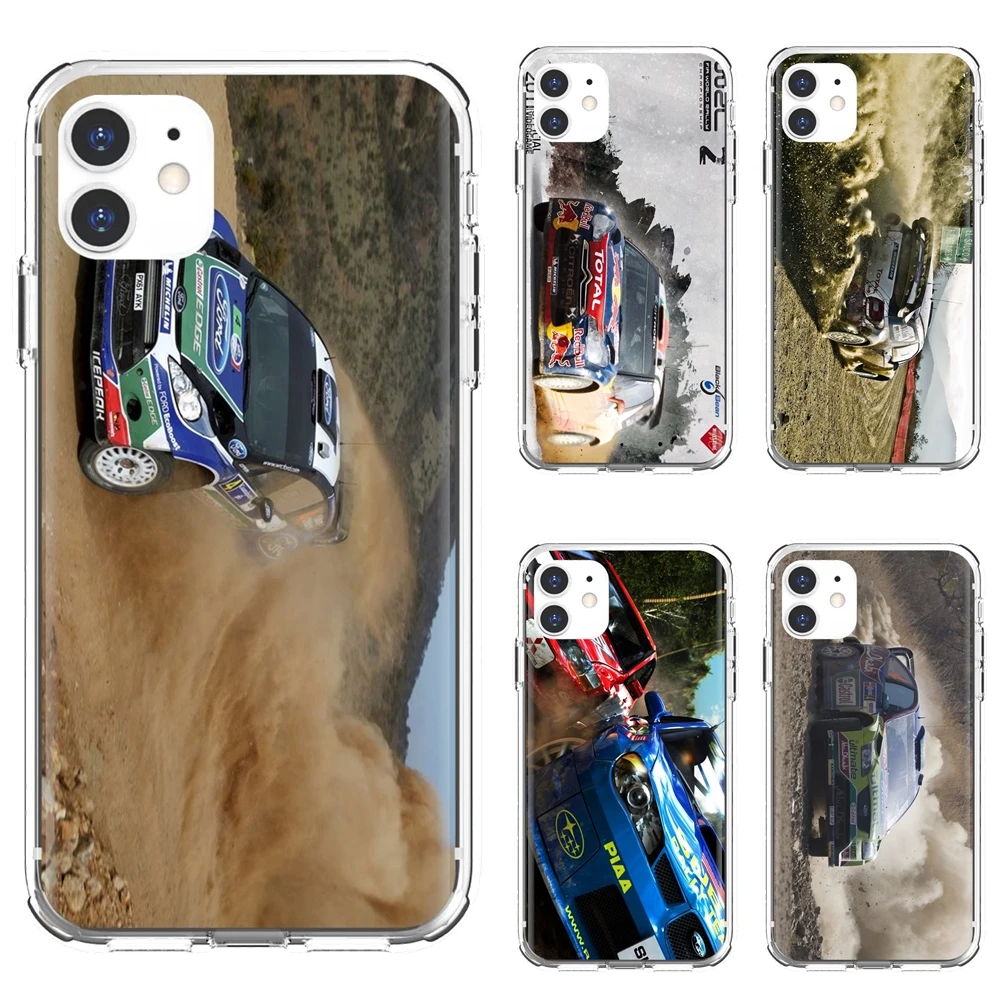 

For Apple iPhone 10 11 12 Pro Mini 4S 5S SE 5C 6 6S 7 8 X XR XS Plus Max 2020 Housing WRC-Car-race