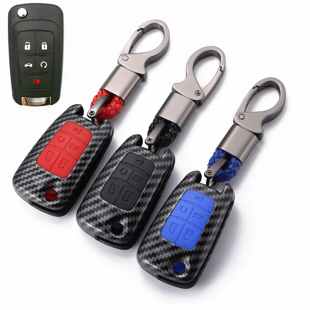 

Чехол WFMJ для ключа из углеродного волокна и силикона, с 5 кнопками