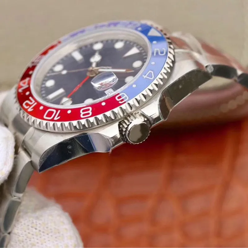 

Fashion automatic mechanical men's watch coke circle luminous four-pin men's watch steel band quality casual men's watch