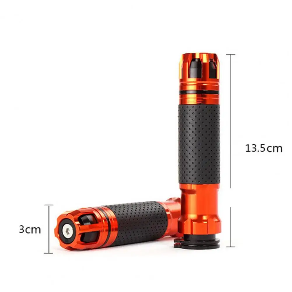 

A Pair Handlebar Grip Rotatable Anti-slip Aluminum Alloy Faucet Rod Cover Universal 7/8-Inch Motorcycle Throttle Handlebar