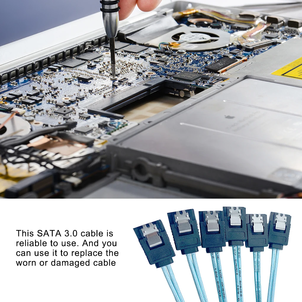 

Sata Cable High Speed 6Gbps 4 Ports/Set High Quality for Server 0.5 Meter 1 Meter