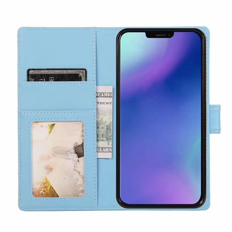 Для iPhone 11 Pro Max чехол Xs чехол для Max XR мягкая решетка Синтетическая кожа флип кошелек чехол для женщин милый девчачий кошелек держатель для карт