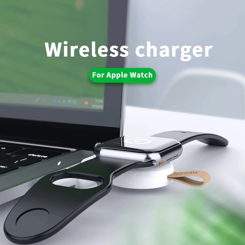 

CABLETIME Wireless Charger Fast Charging Small and Portable Metal Shell Magnetic Adsorption USB for Apple Watch Xiaomi C295