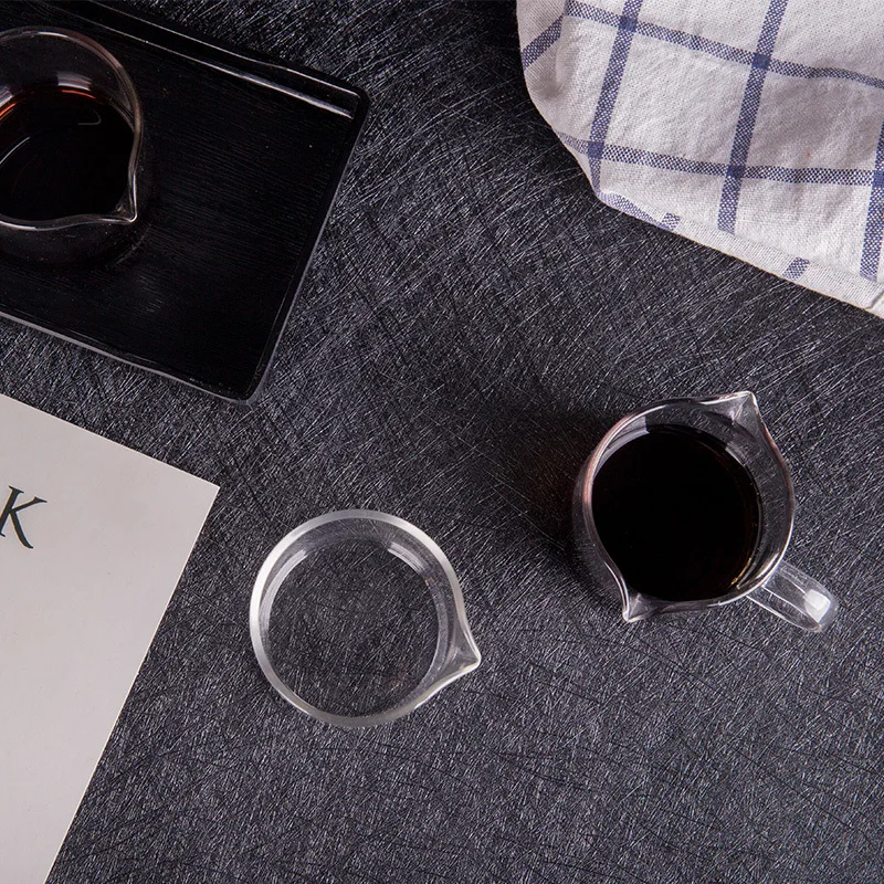 Бессвинцовый стеклянный кувшин для молока итальянский стиль эспрессо кофе льда