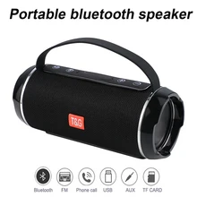 40W Portable bluetooth speakers outdoor subwoofer Subwoofer Bass Wireless Mini Column Box Loudspeaker with USB TF FM AUX MIC MP3