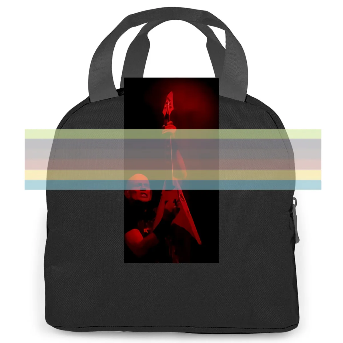

ACCEPT - Ger heavy metal band - s to 6 Printed women men Portable insulated lunch bag adult student