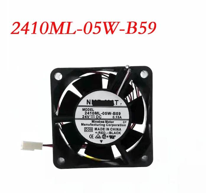 

Осевой кулер для NMB 2410ML-05W-B59 DC 24 В 0.13A 6025 60x60x25 мм 60 мм