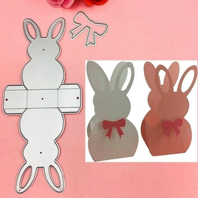 Рамка в виде кролика фоновые металлические Вырубные штампы для сделай сам