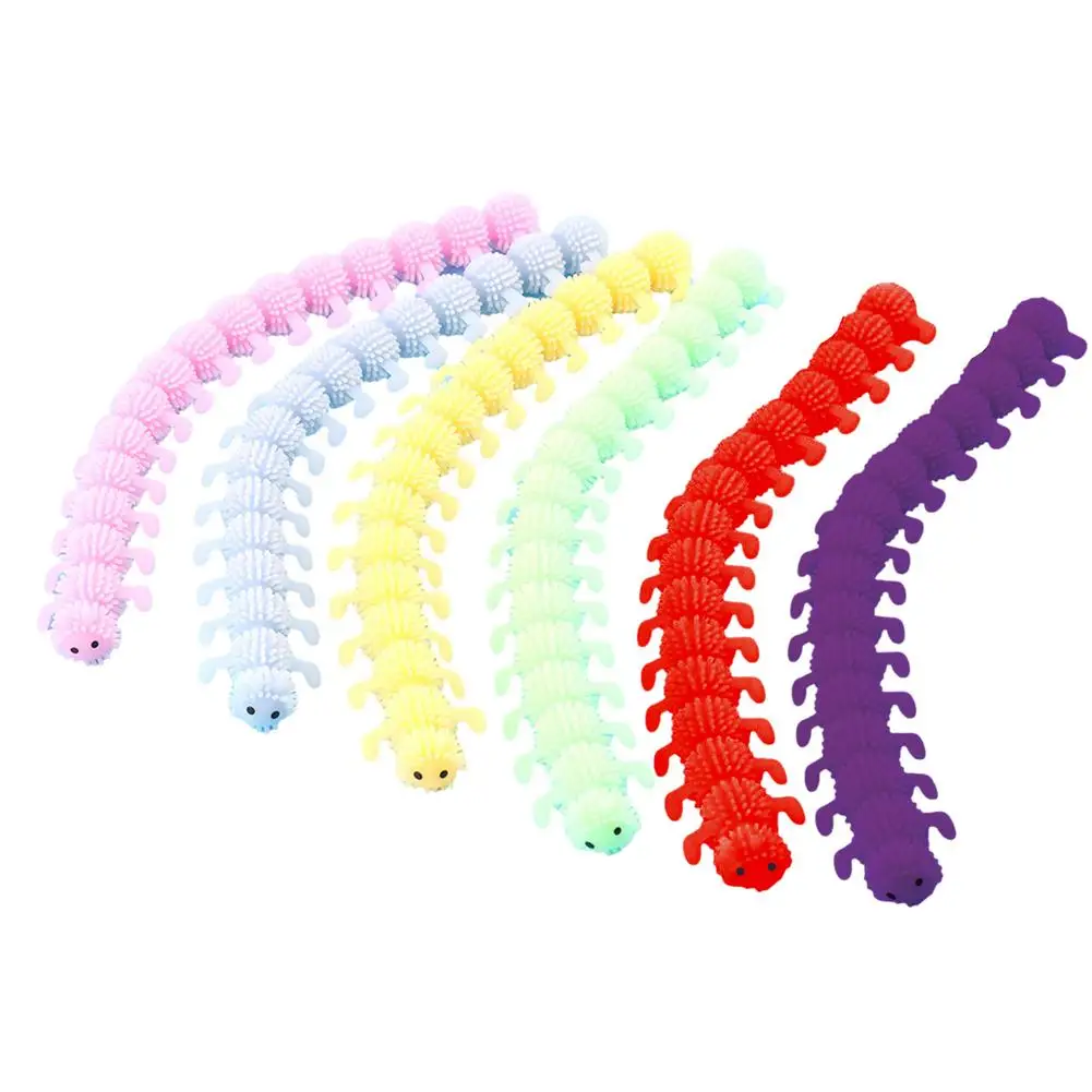 

Червячная лапша снимает стресс, игрушка-антистресс, гусеница, тянущаяся веревка из термопластичной резины, физиотерапия, антистрессовый фи...