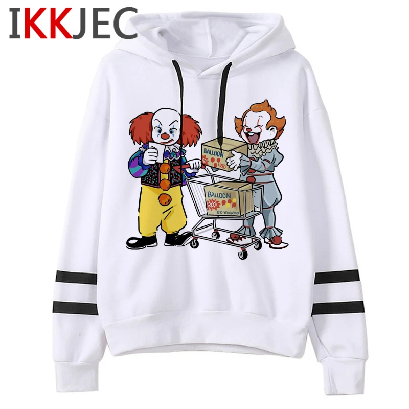 Это клоуны Забавный мультфильм толстовки для мужчин/wo мужчин Pennywise лузер фильм ужасов толстовки повседневное хип-хоп Уличная Толстовка мужской/женский - Цвет: 2715