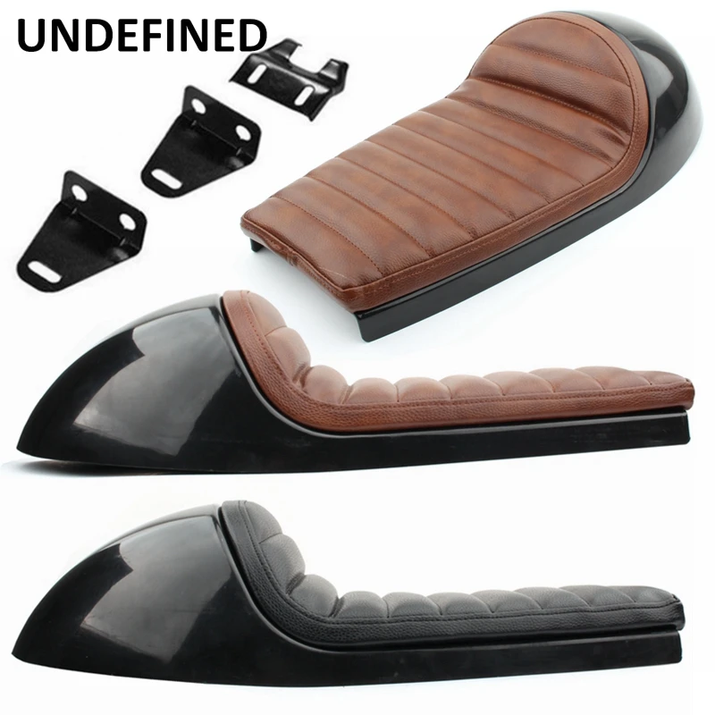 Винтажное сиденье для мотоцикла подседельная подушка в стиле ретро Harley Bobber Honda