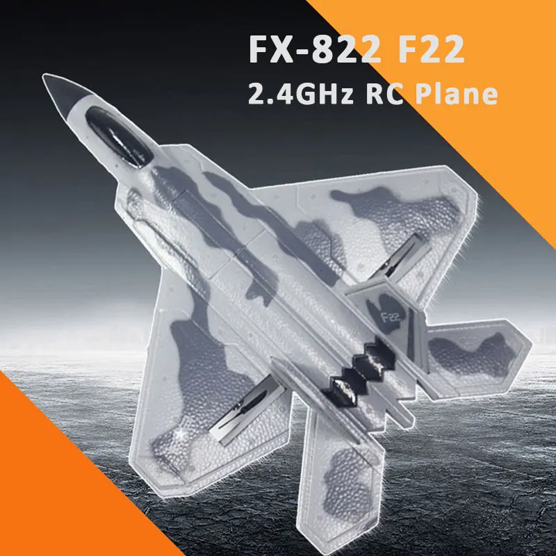 BR Прямая доставка FX-822 F22 RC Самолет RTF с Батарея пульт дистанционного управления 2 4