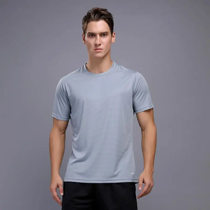 Мужские футболки для бега быстросохнущие Компрессионные спортивные в