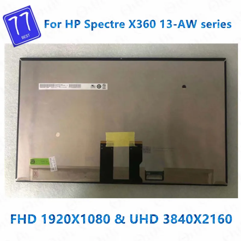 

13.3'' LCD For HP Spectre X360 13-AW Series LCD Display Touch Screen Digitizer Assembly 13-aw0081nr 13-aw0900ng 13-aw0013dx LCD