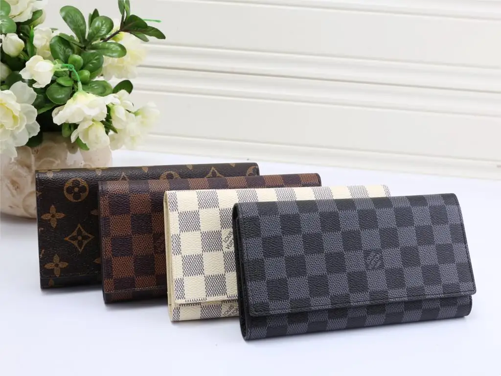 Высокое качество Роскошный бренд Vuiton мужские кошельки Luis женский Луи кошелек L28 |