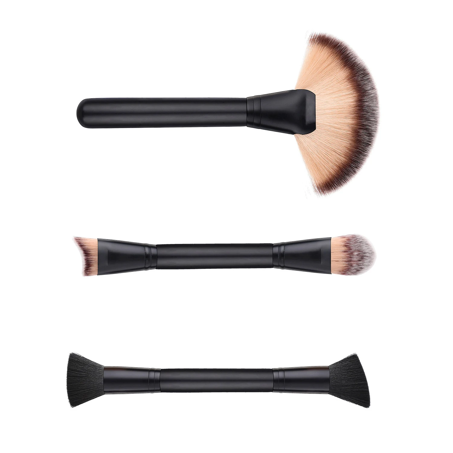 1 шт. кисти для макияжа большие веерообразные Двухсторонняя щетка