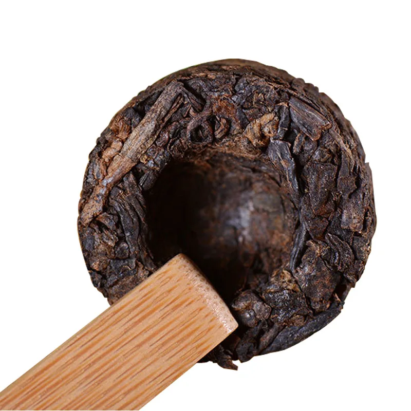

Glutinous Rice, Fragrant Pu-erH Ripe, Xiaotuo Tea TUO CHA, Tuocha Yunnan Province, China