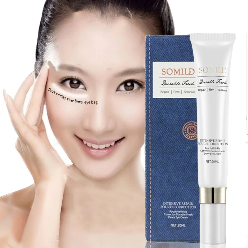 Somild Lift укрепляющий крем для глаз против старения морщин отечности мешки удаления