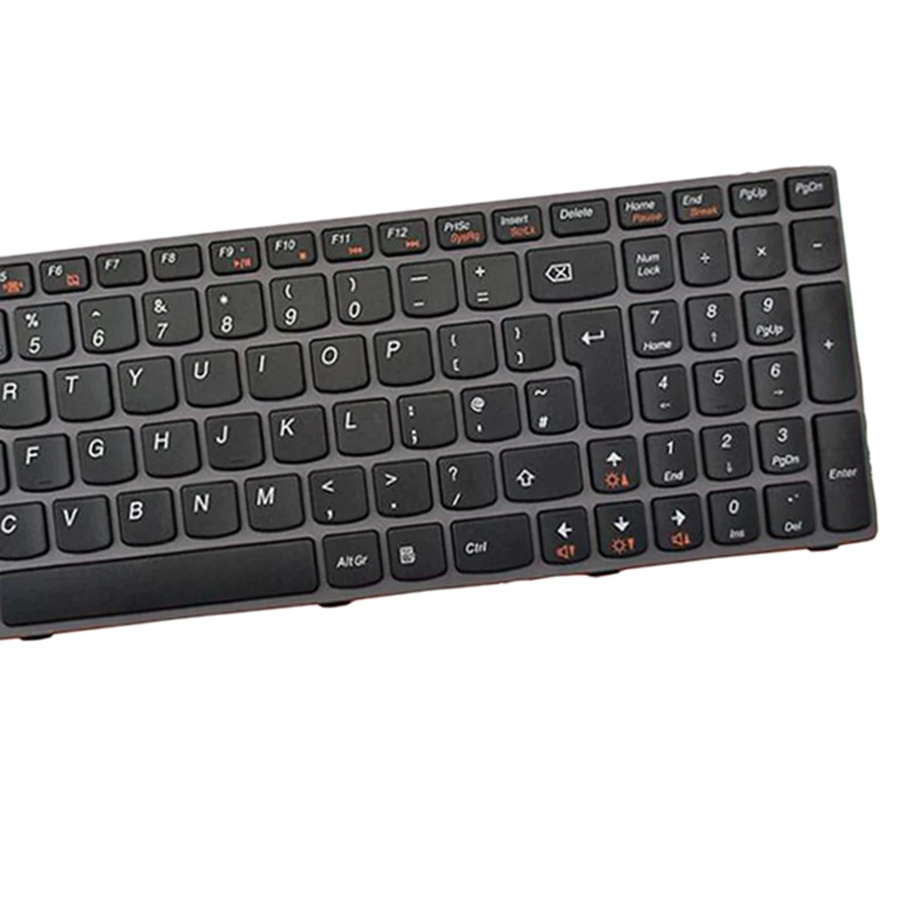 

UK English Layout Keyboard With Frame For Lenovo G580 Z580A G585 Z585 Laptop