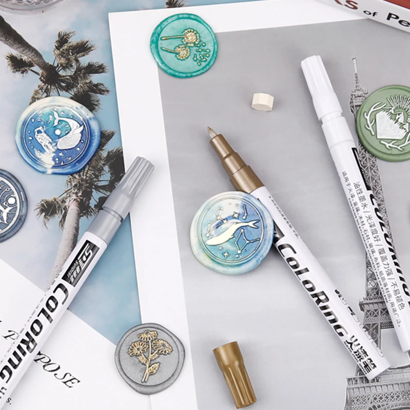 Восковая ручка для запечатывания изготовления конвертов и приглашений | Дом сад