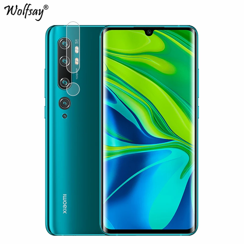 2 шт. пленка на объектив камеры для Xiaomi Mi Note 10 защита Защитная &lt | Мобильные