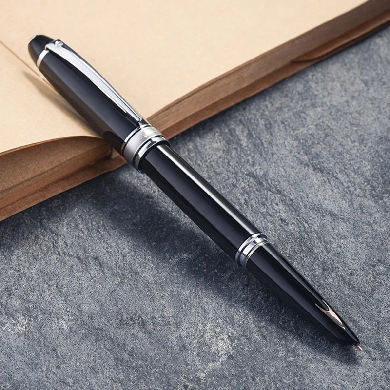 Винтажная полностью Металлическая перьевая ручка Hero 100 с золотым наконечником 14