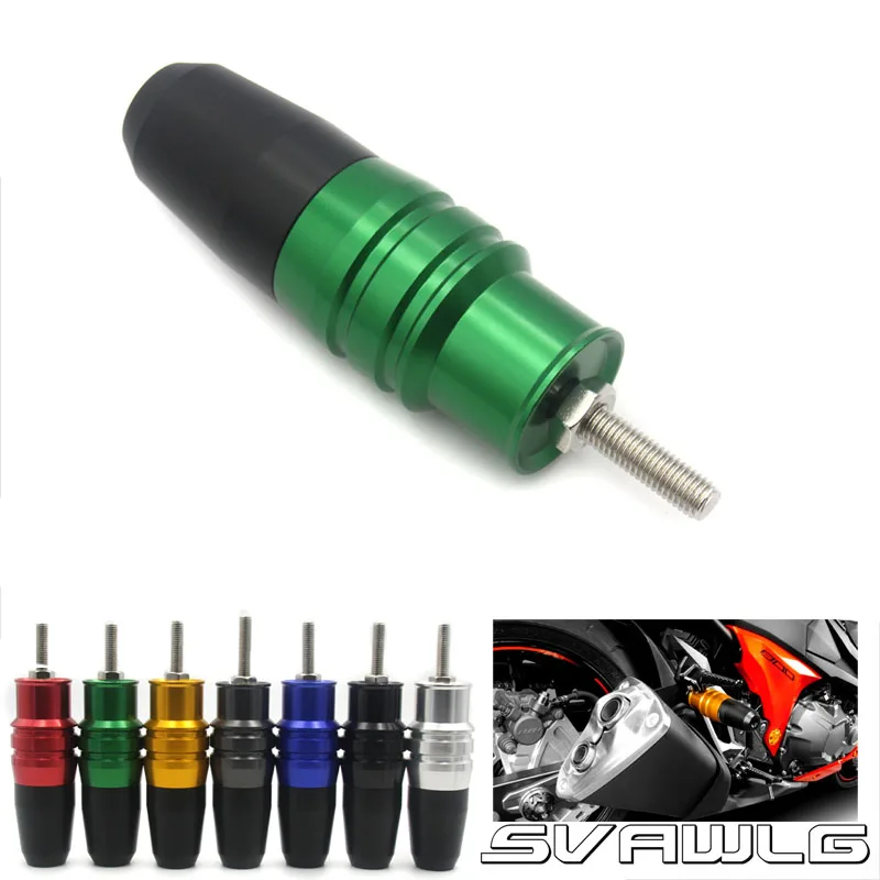 Защитный слайдер для рамы выхлопных газов мотоцикла с ЧПУ Kawasaki Ninja 400 1000 Z800 Z1000 Z750