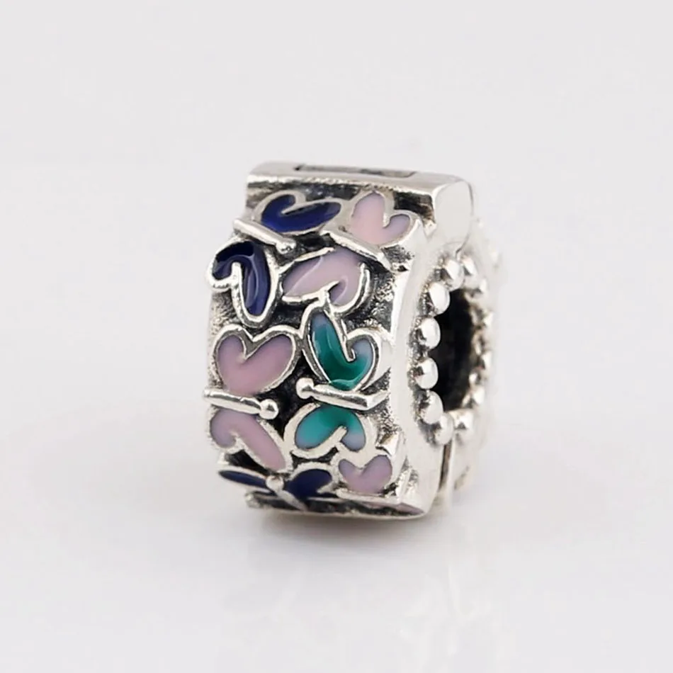 S925 Бусины DIY Ювелирные изделия бабочки зажимы стопоры Шарм подходят для женского