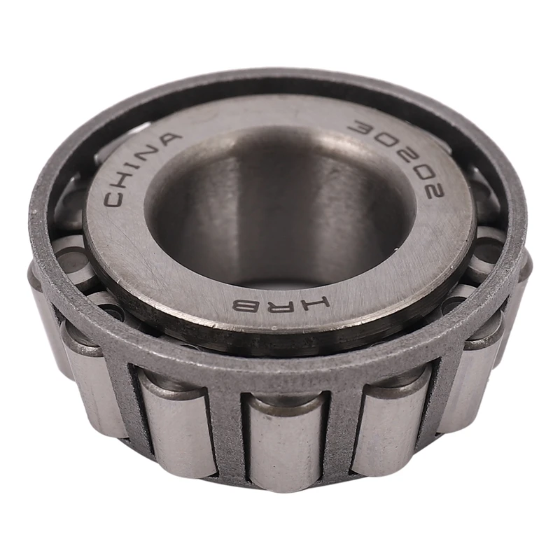 

Single Row 15mm x 35mm x 12mm Tapered Roller Bearing 30202 Silver Tone