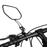 1pair 360%c2%b0 rotation aluminum alloy mountain bike bicycle handlebar back view rearview mirror bicycle safety rearview mirror