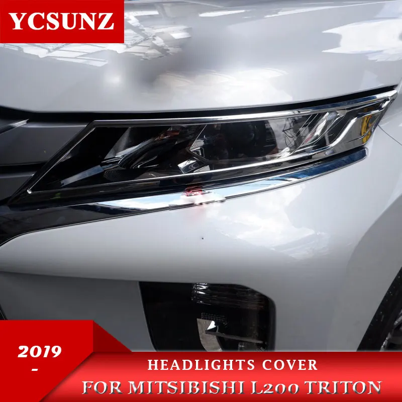Фары для Mitsubishi L200 Triton Ram 1200 Strada Strakar Barbarian черного цвета