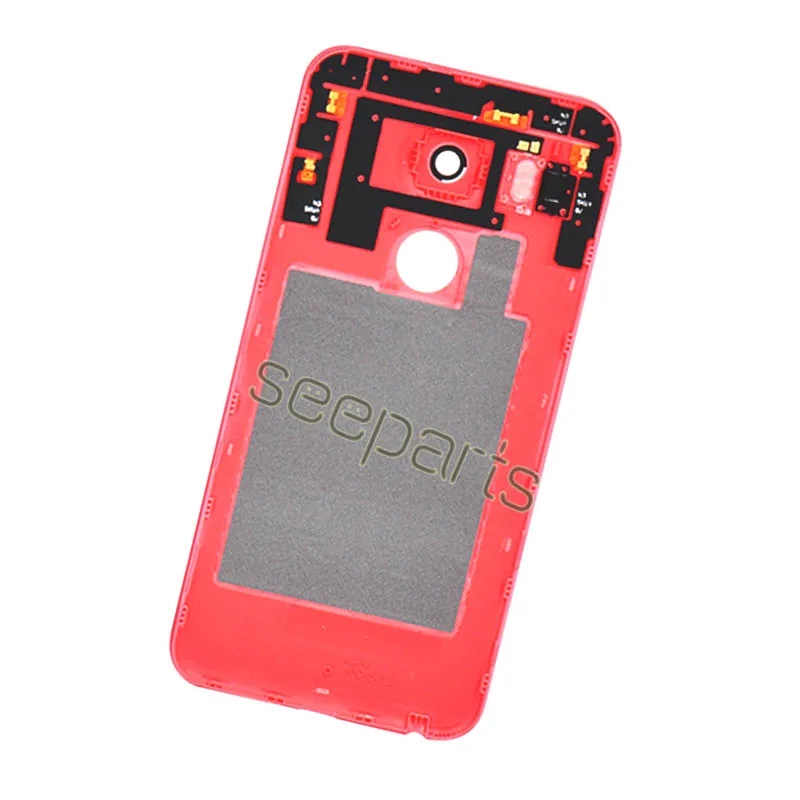 Задняя крышка батарейного отсека для 5 2 &quotLG Google Nexus 5X запасные части Крышка -
