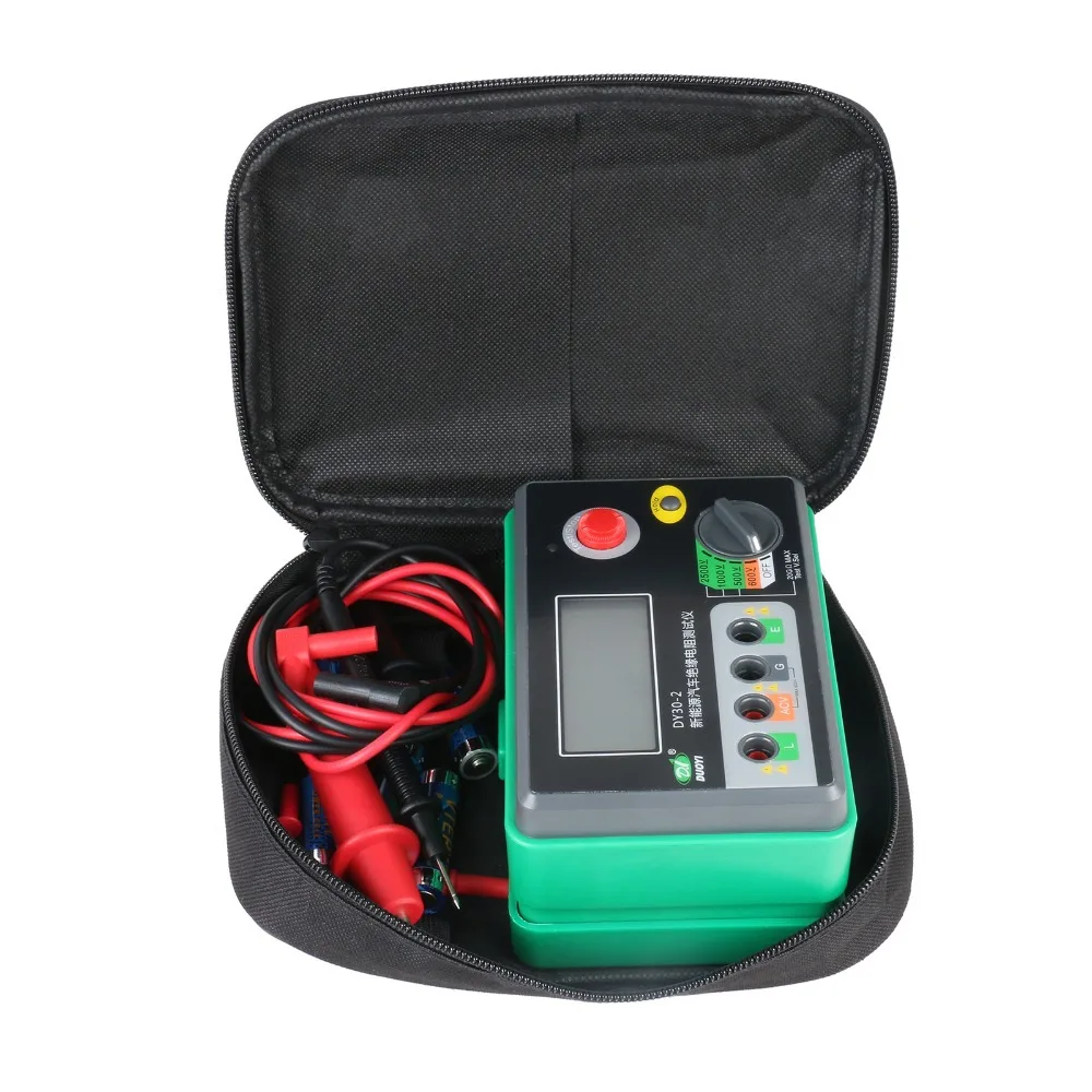 DY30-2 Digital Insulation Resistance Tester Meter 20G 500/1000/2500V 0~20G Megger Megohmmeter Tester
DY30-2 Digital Insulation Resistance Tester Meter 20G 500/1000/2500V 0~20G Megger Megohmmeter Tester