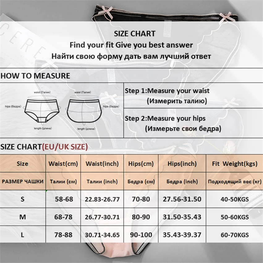 

Women Panties Sexy Mesh Transparent Low-waist Underpants for Female Cute Decoration with Bow-knot Breathable Seamless Girl Thong