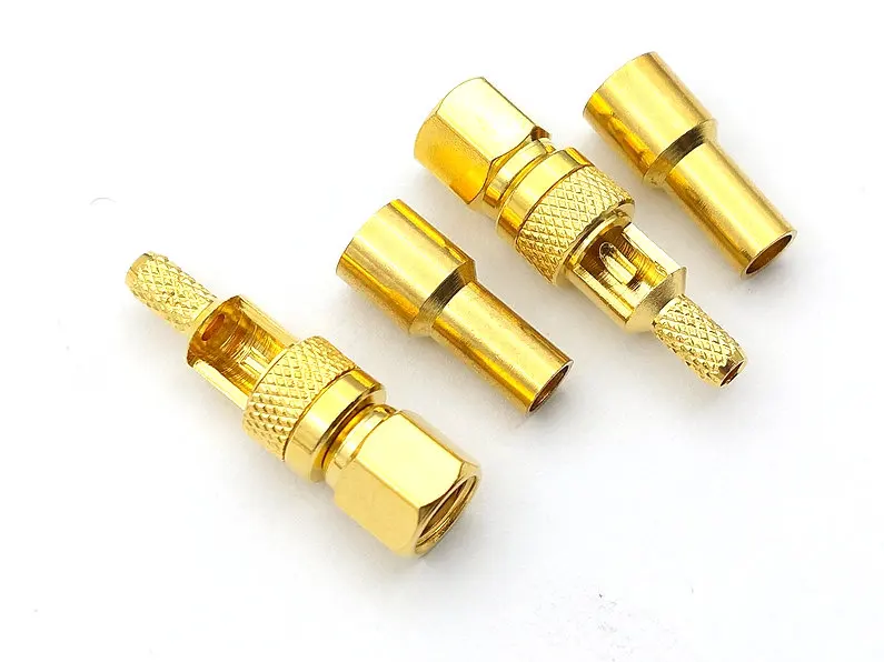 20 шт/50 шт SMC Женский Джек прямой обжимной для RG174 RG179 RG316 RG188 Кабельный адаптер |