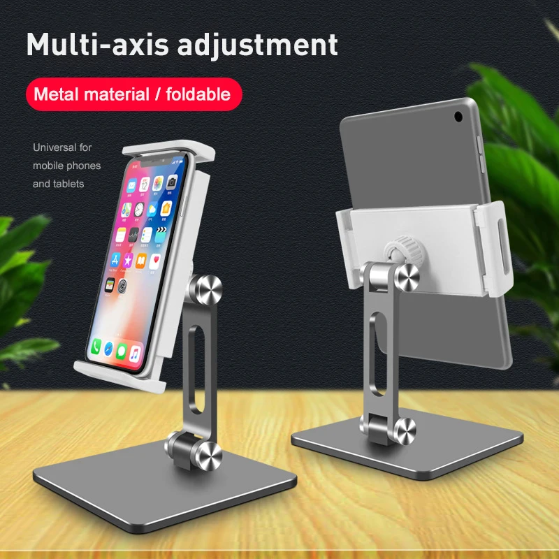 

Desktop Phone Holder Stand For Mobile Smartphone Support Tablet Desk Stand Cell Phone Universal Mount For IPhone 12 Pro Max Mini