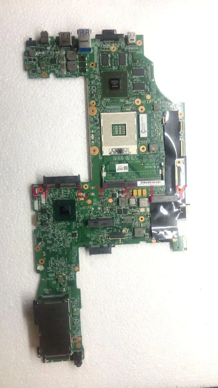 Материнская плата 48.4QE06.031 для ноутбука Lenovo ThinkPad T530 04X1495 04Y1888 04Y1860 04W6824 04X1491 DDR3 100%
