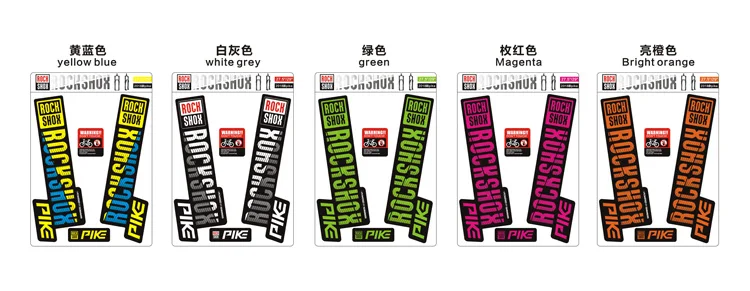 lehool bike decal rockshox PIKE decals mountain front fork stickers | Спорт и развлечения