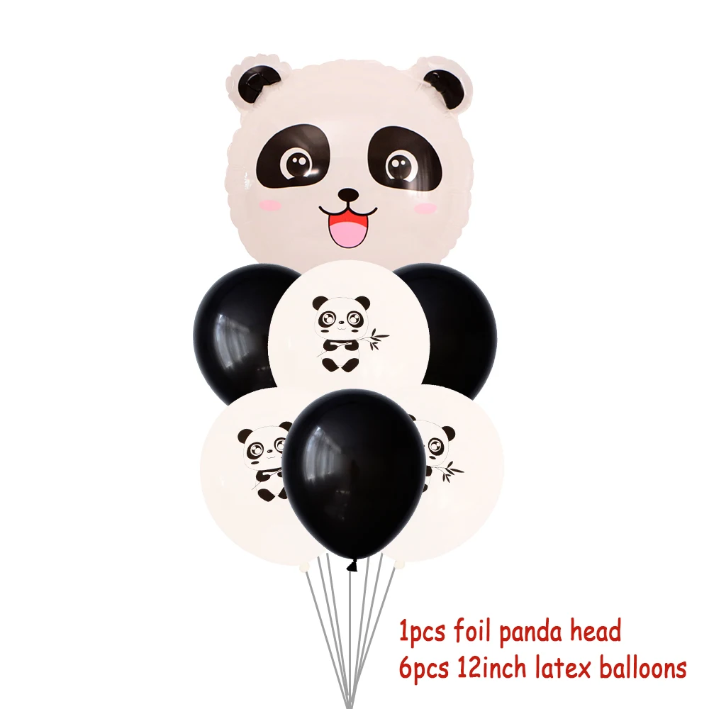 7 шт./лот воздушные шары в виде джунглей тигр Лев обезьяна Зебра жираф свинка