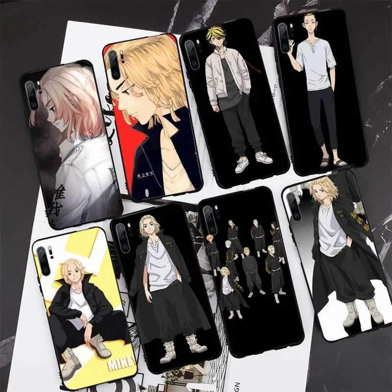 

Anime Tokyo Revengers Mikey Phone Case for Samsung S6 S7 S8 S9 S10 edge plus S10 5G S20 S21 S30ultrs 5G Fundas Cover