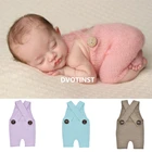 Dvotinst, реквизит для фотосъемки новорожденных, Детские наряды, Комбинезоны на пуговицах, штаны, ползунки, аксессуары для студийных фотосессий, реквизит для фотосъемки