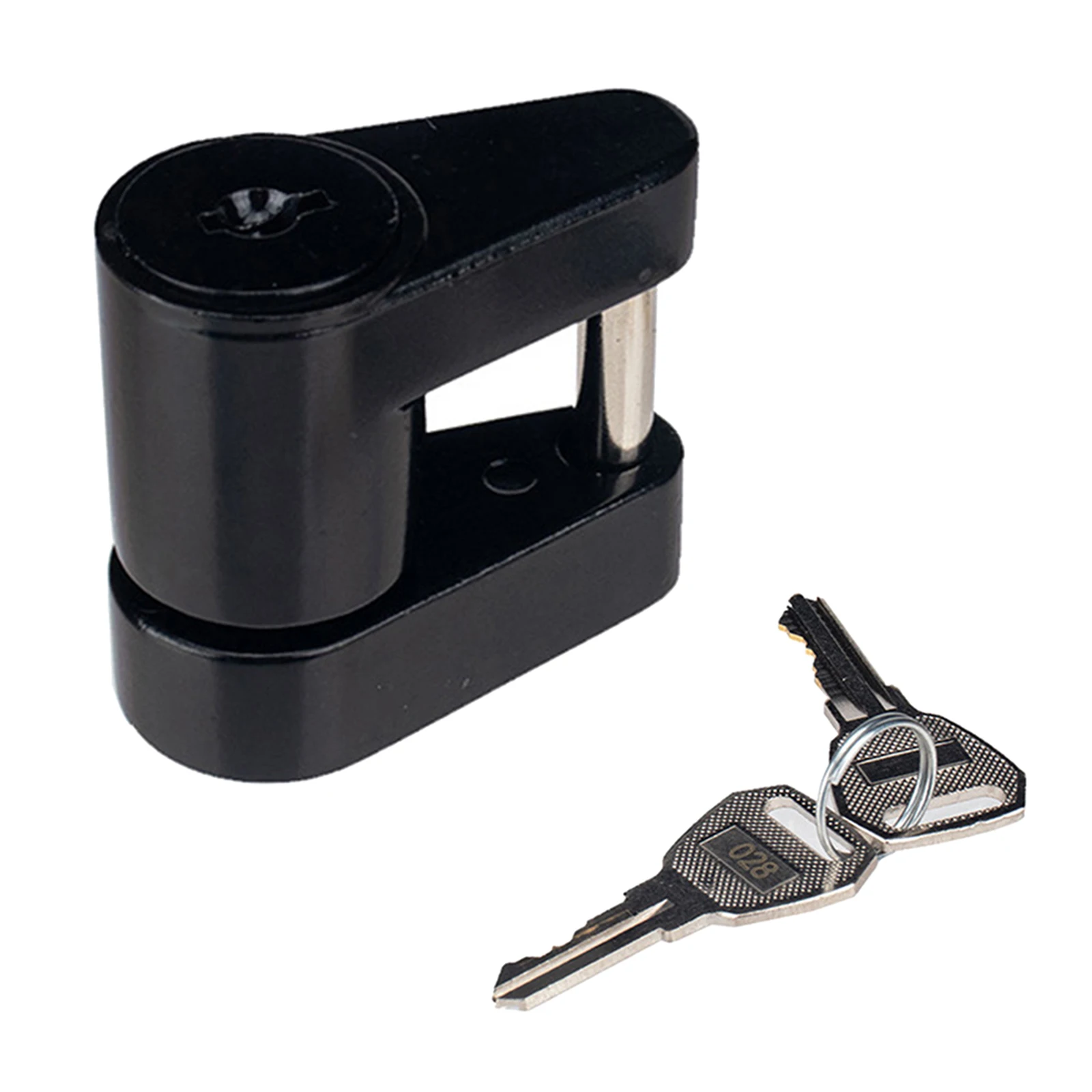 

Portable Black Trailer Hitch Tongue Coupler Lock 3/4 'Span with 2
