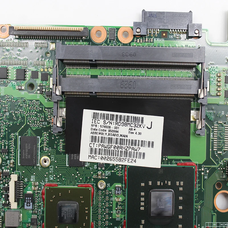 Для hp 4410s 4411S 4510S 4710S ноутбук материнская плата MB PGA 478 PM45 DDR2 574508-001 аккумулятор большой емкости 6050A2252701-MB-A03