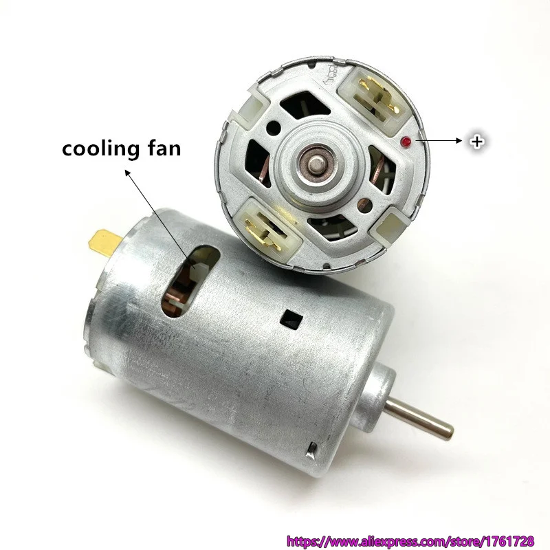 Абсолютно Новый JOHNSON 35 8*50 мм 545 DC мотор 14 4 V 25500 об/мин высокая скорость угольные