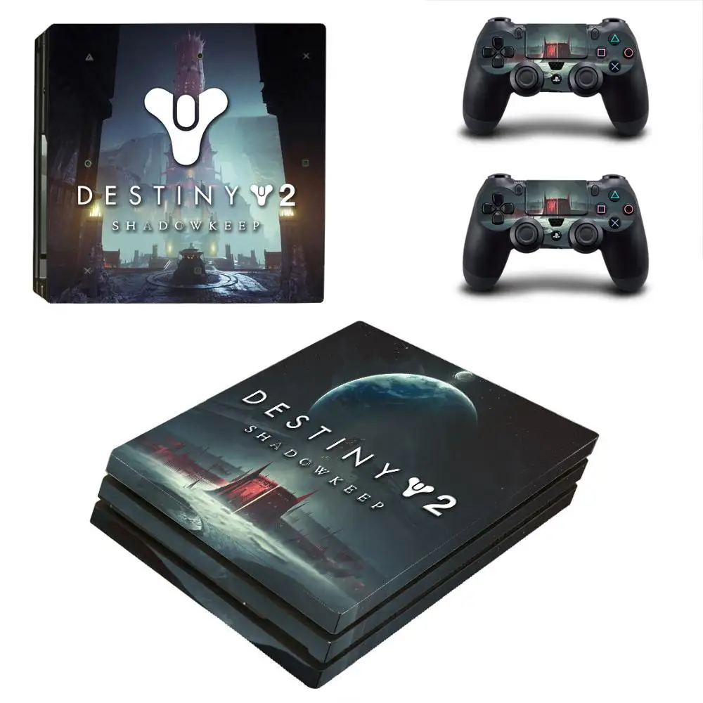 Стикер Destiny 2 Shadowkeep PS4 Pro s Play station 4 наклейки для PlayStation 4 PS4 Pro Чехол для консоли и контроллера от AliExpress WW