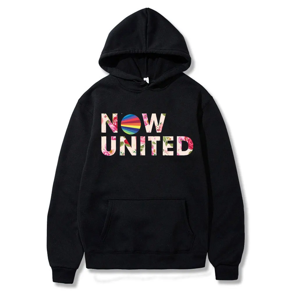 

Now United - Better Album Hoodie Sweatshirts Men Women Better Now United Lyrics Pullover Unisex Harajuku Tracksui