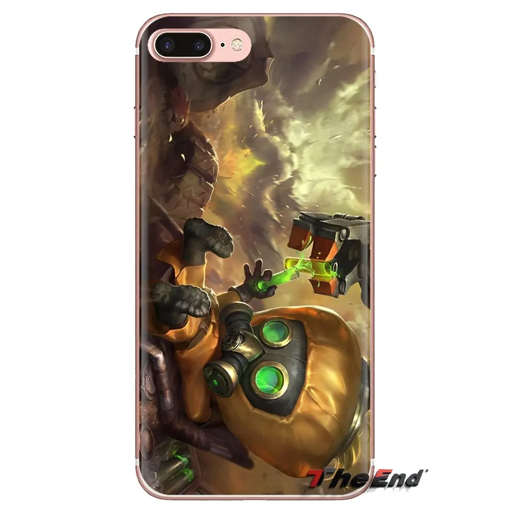 League Of Legends Олаф для huawei G7 G8 P7 P8 P9 Lite Honor 4C 5X 5C 6X Коврики 7 8 9 Y3 Y5 Y6 II 2 Pro 2017 прозрачный