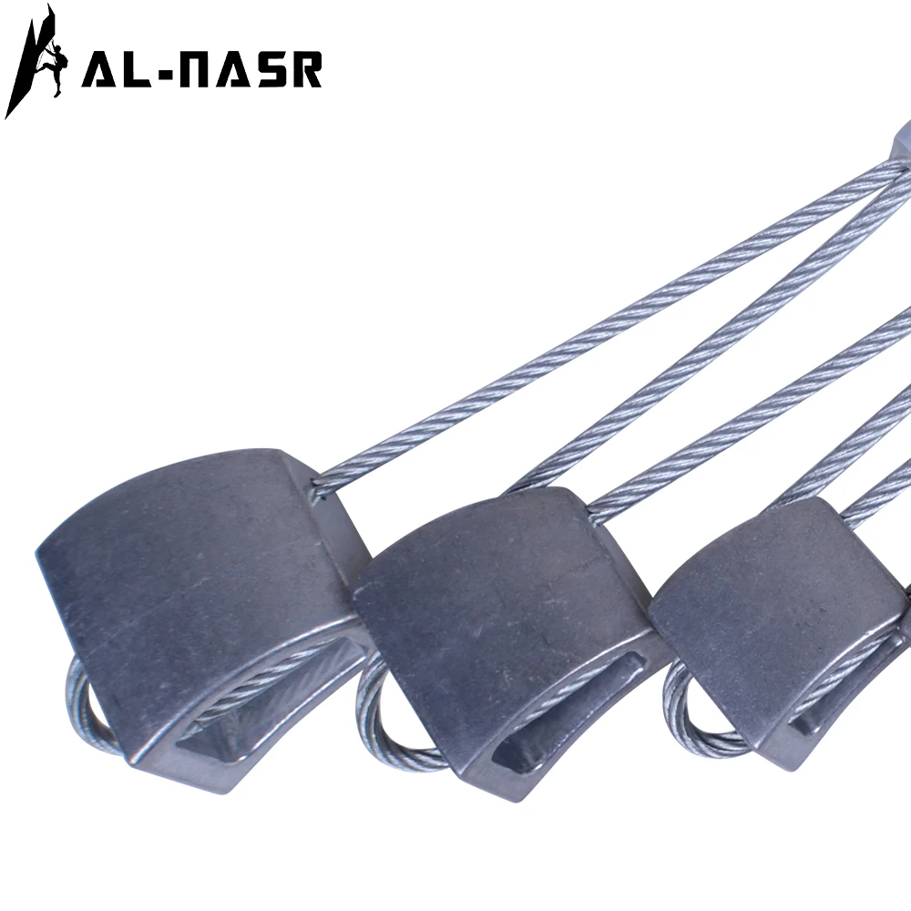 Открытый альпинистский питон из алюминиевого сплава с фиксированной точечной